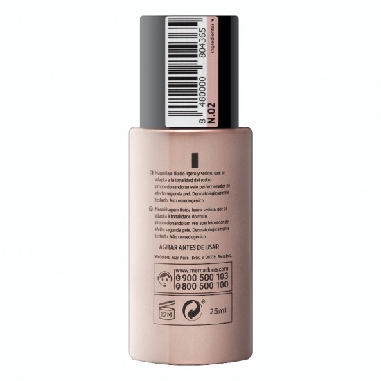 Šķidra un viegla dekoratīvā kosmētika Color Adapt 02 rose beige