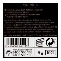 Kompaktais pūderis Balm Me 01 cream
