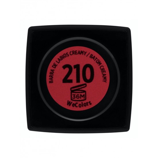 Krēmveida lūpu krāsa Creamy red 210