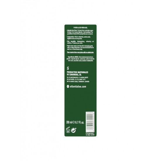 Dabīgais Aloe vera gēls Atlantia