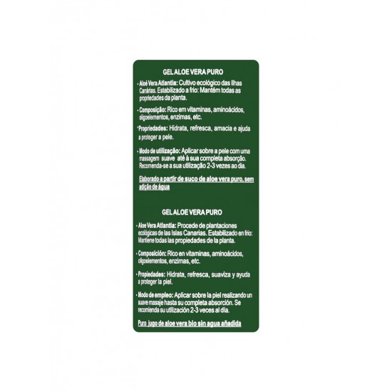 Dabīgais Aloe vera gēls Atlantia