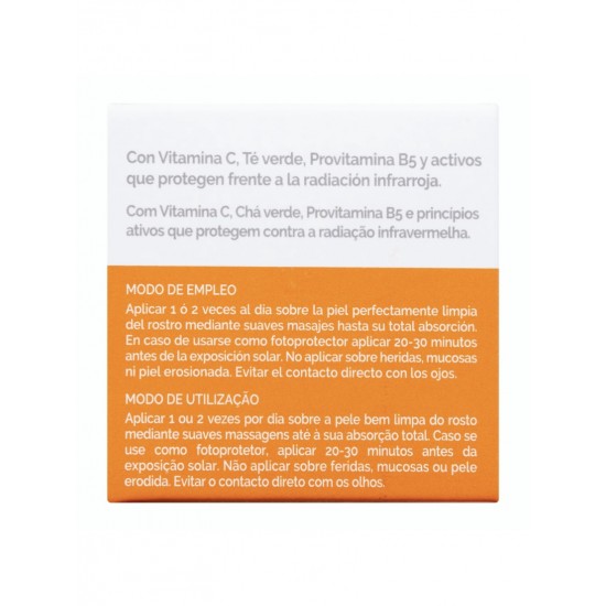Mitrinošs sejas krēms ar C vitamīnu SPF 50+