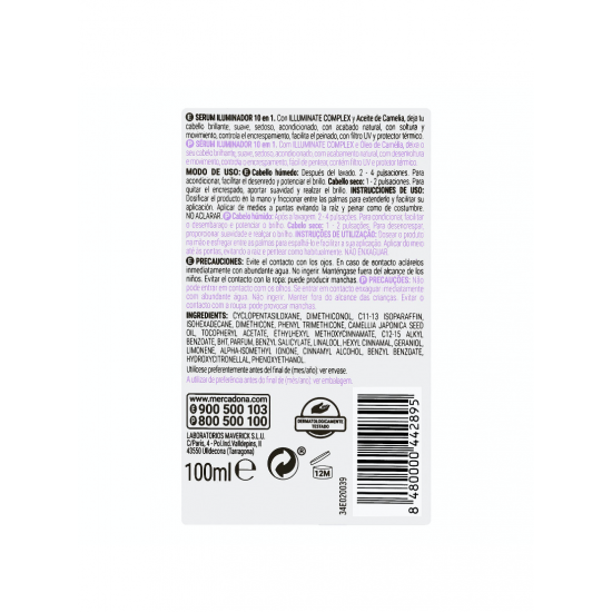 Matu serums Be Radiant 10 vienā