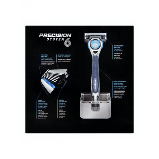 Vīriešu skuveklis Precision System 6