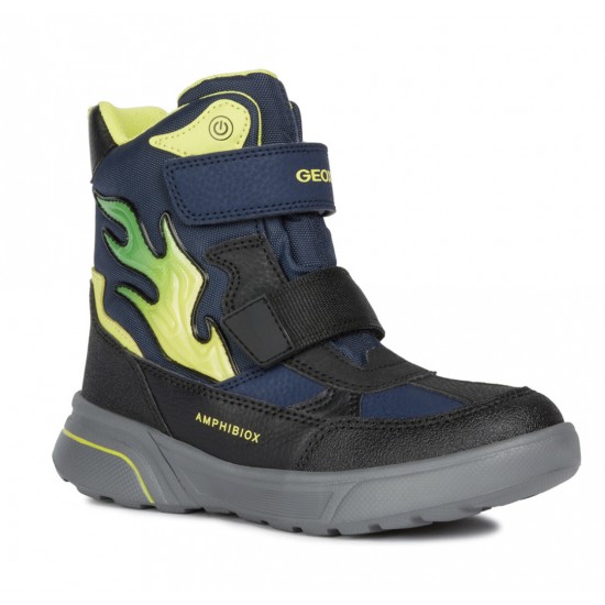 Puszābaki GEOX  - J Sveggen B Abx D J947UD Navy/Lime