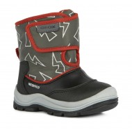 Puszābaki GEOX  - B Flanfil G B044HA Black/Red