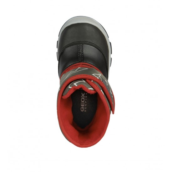 Puszābaki GEOX  - B Flanfil G B044HA Black/Red