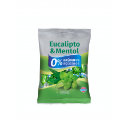 Konfektes ar eikalipta garšu 0% cukura