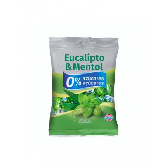 Konfektes ar eikalipta garšu 0% cukura