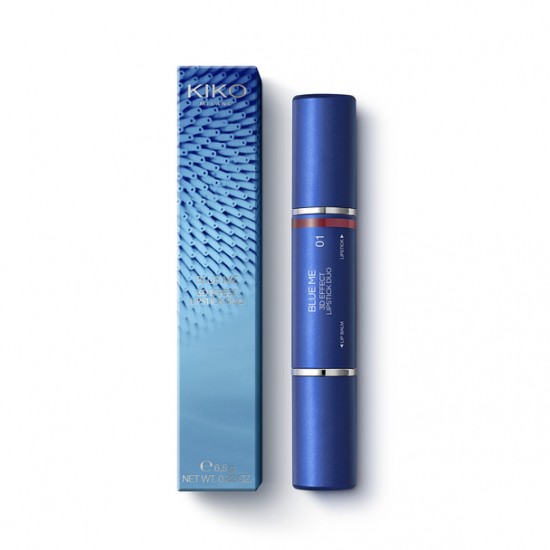 Lūpu duets ar lūpu krāsu un bāzi Blue Me 3d Effect Lipstick Duo 01