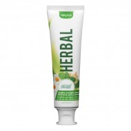Zobu pasta HERBAL - Augu izcelsmes, ar ingveru, tējas koka eļļu, kumelītēm un mirres, 100ml