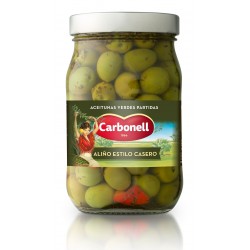 Spāņu zaļās olīvas Carbonell CHUPADEDOS